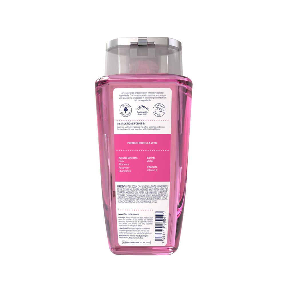 Terre De Vie Bio Collagen Shampoo – Plant-Based Frizz Control & Deep Hydration (Sulfate & Paraben-Free)
