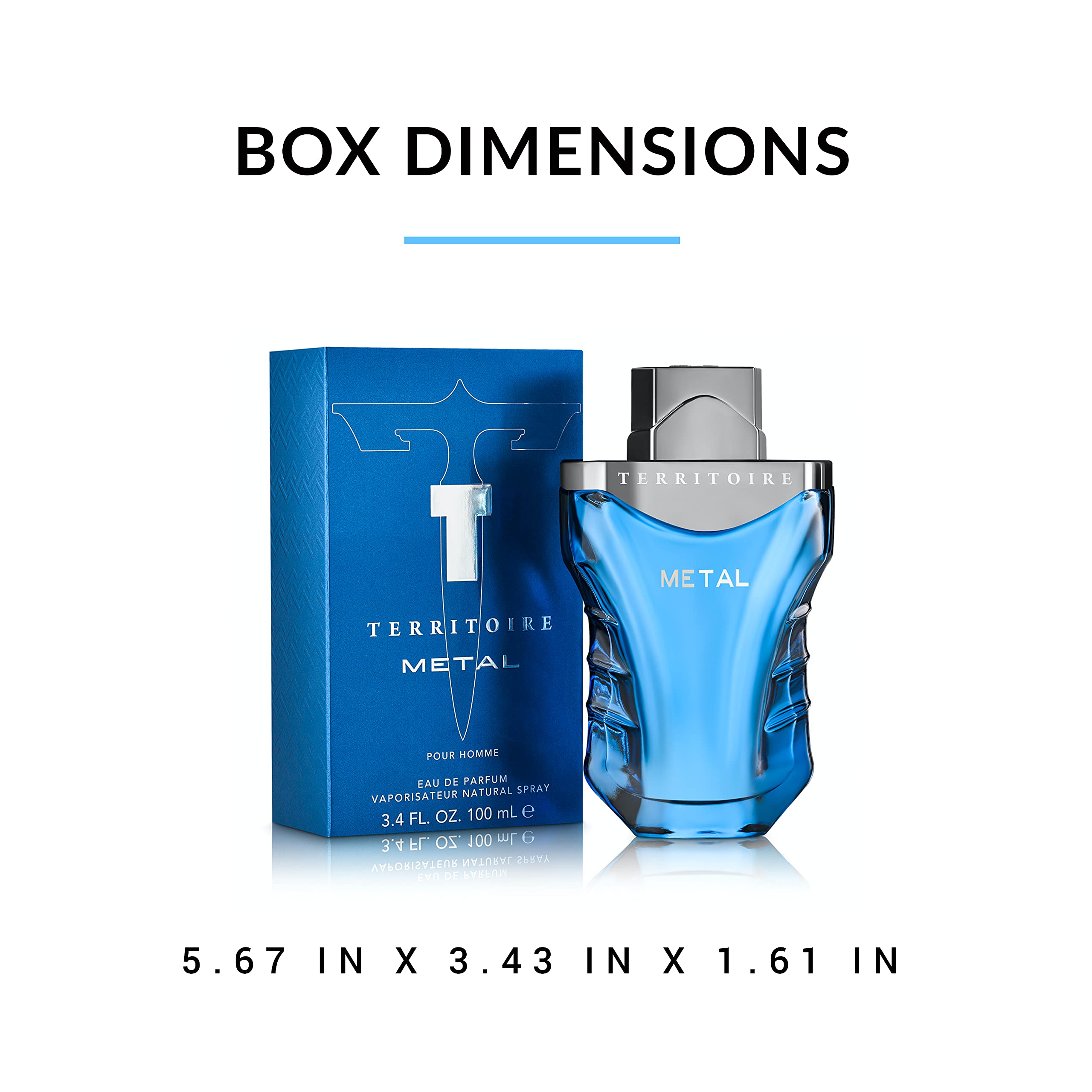 Territoire Eau De Parfum for Men – Metal Edition | Territoire