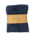 Terry Cloth Soap Holder – Soapie, Soap On A Rope, Reusable 2 Pack (Dark Blue)
