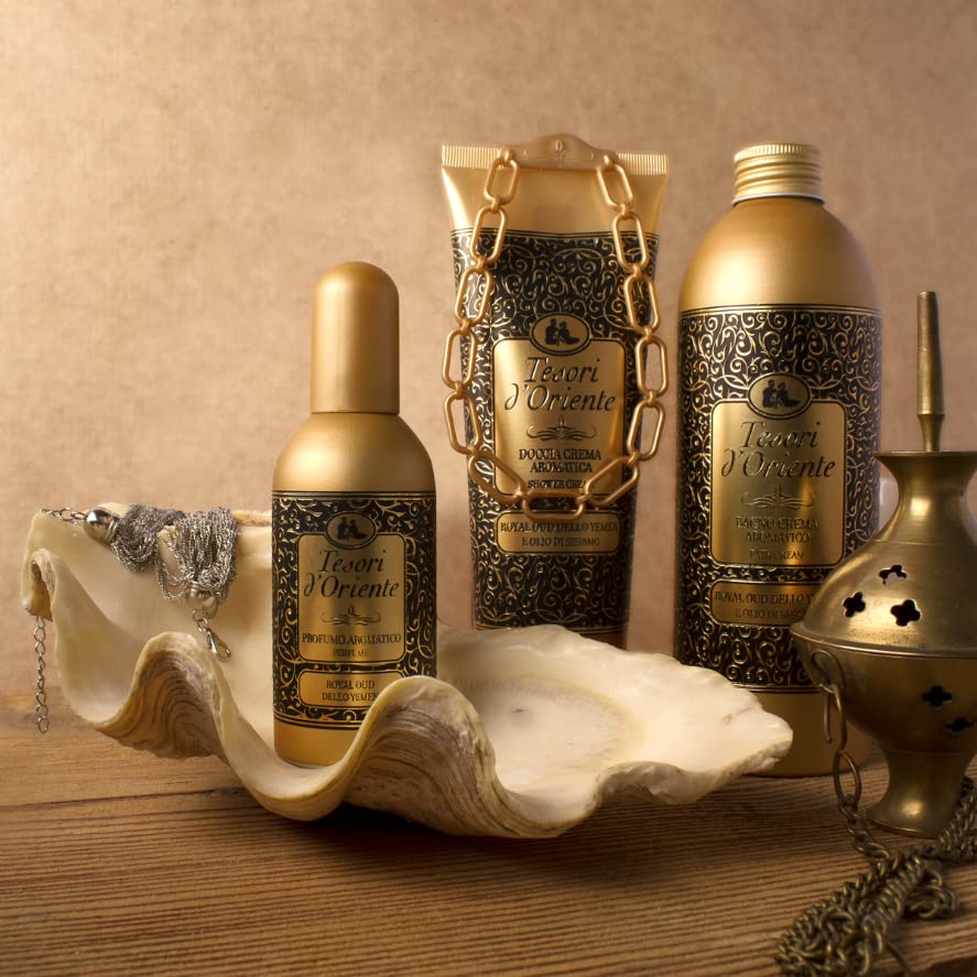 Tesori d'Oriente Royal Oud Dello Yemen Bath Cream with Sesame Oil – 500ml