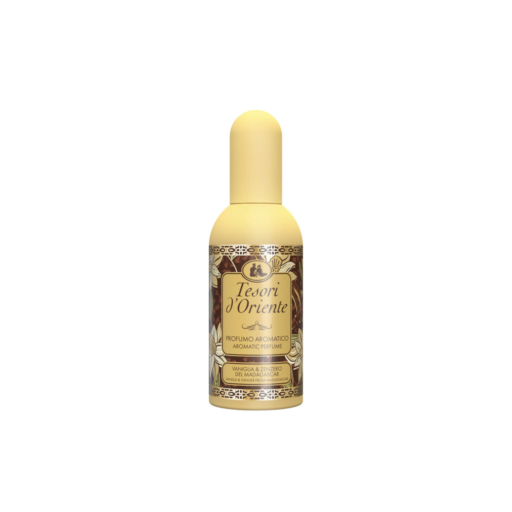 Tesori d'Oriente Vanilla and Ginger from Madagascar Perfume – 100ml | Italian Import