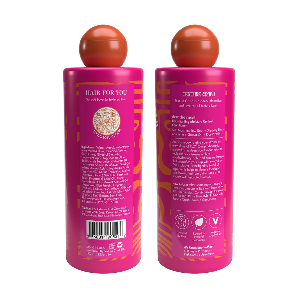 Texture Crush Dew — Moisturizing Hair Deep Conditioner for Frizz Control & Detangling