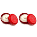 TFS Twin Pack Red Bowl Semi-Soft Shaving Soap – Almond Scent, 125ml (4.2 oz), Made in Torino Since 1945