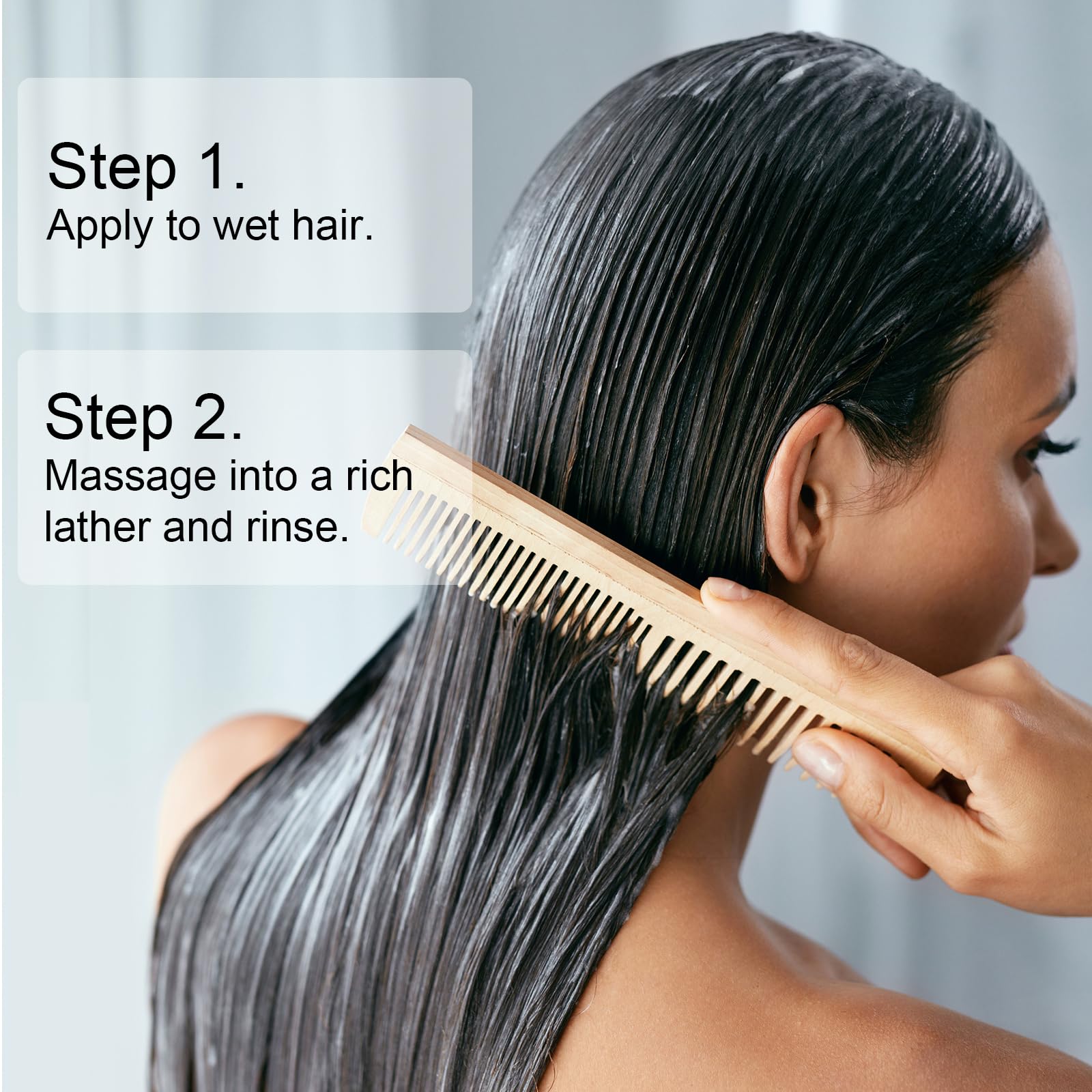 Tgideas Batana Oil & Rosemary Shampoo – Hair Growth Support, Sulfate-Free, Pack of 2