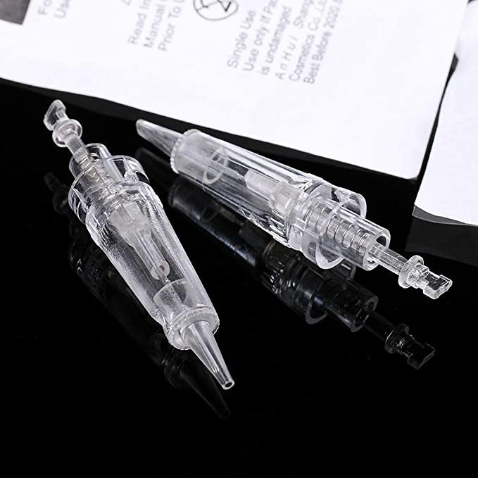 TgoBeauty 30pcs Disposable Tattoo Needle Cartridges for Permanent Makeup – Eyebrow, Eyeliner, Lip (0.18mm-0.30mm) 1P/3P/5P/5F/7F