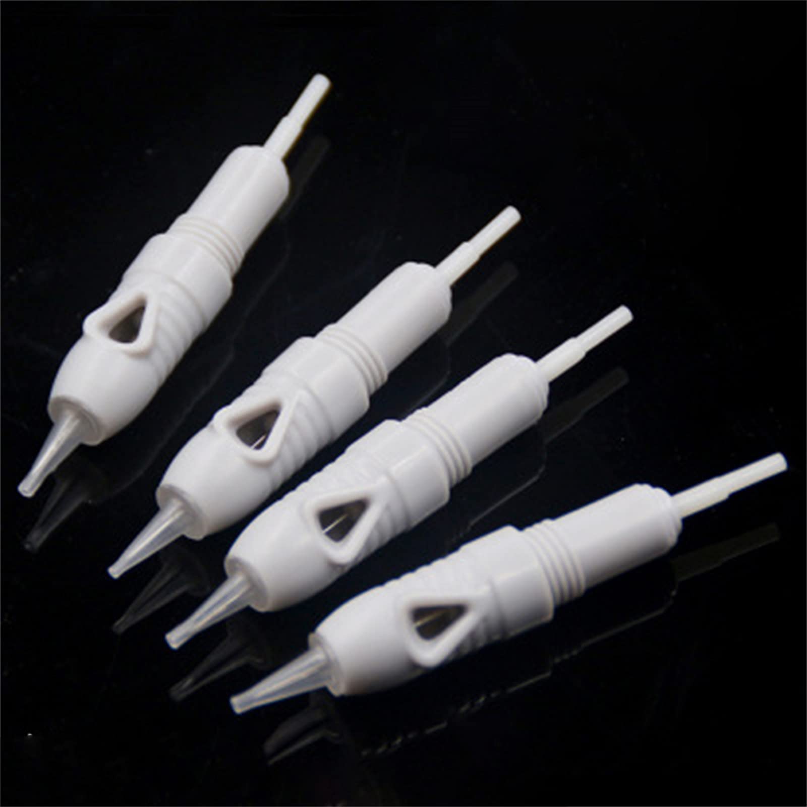 TgoBeauty 50pcs Microblading Cartridges for Charmant 8mm Screw Machines | PMU Needles 5F