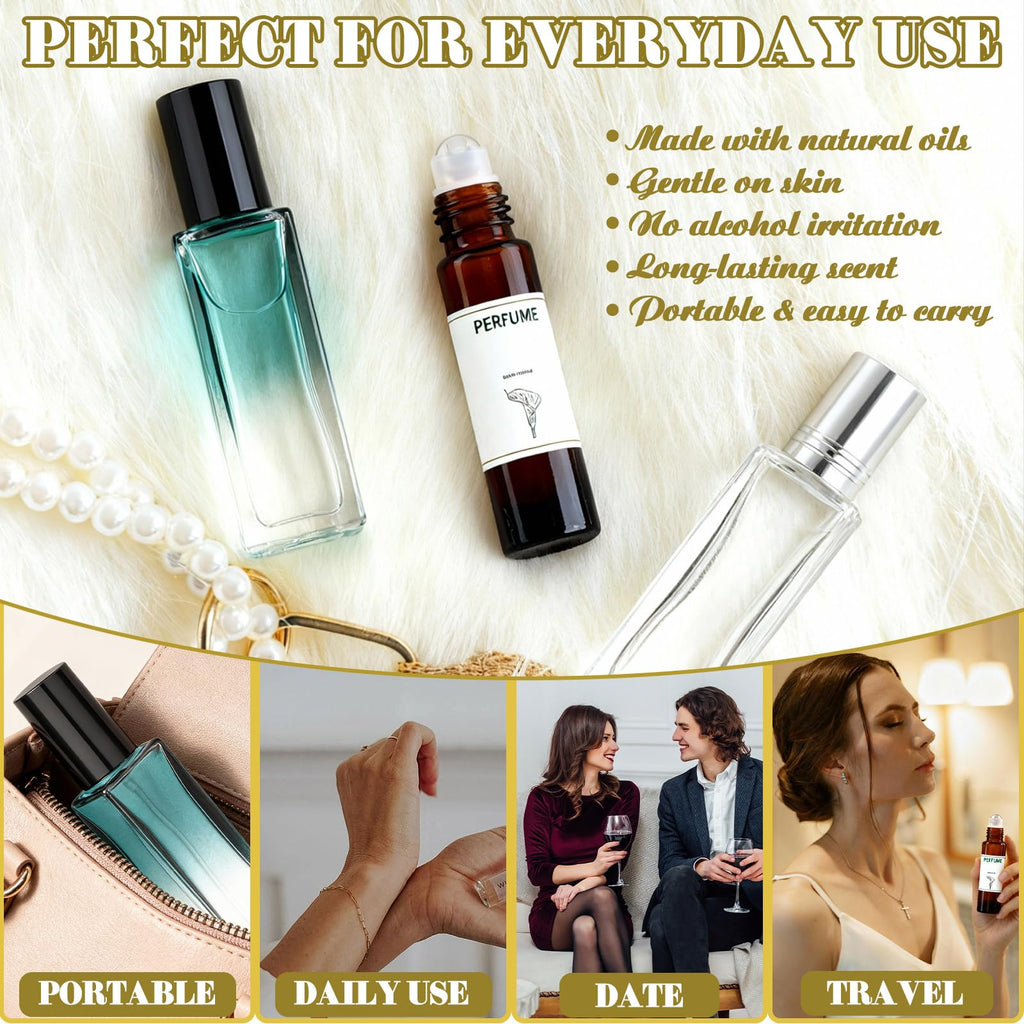 Thaluna Roll-On Perfume Kit – DIY Fragrance Set for Women