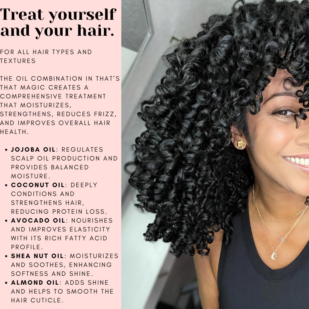 That's That Magic Hair & Body Oil – Tropically Scented, Non-Greasy Hydration for Skin & Hair
