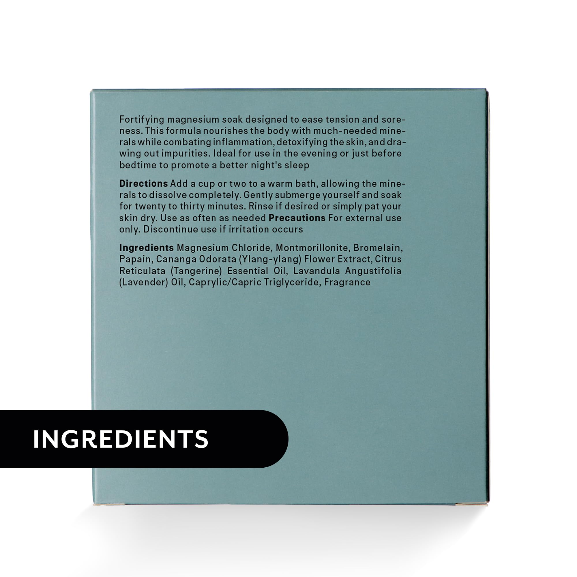 The Act Magnesium Flakes for Bath – Relaxing Aromatherapy Bath Salts with Ylang-Ylang, Lavender & Mandarin Oils