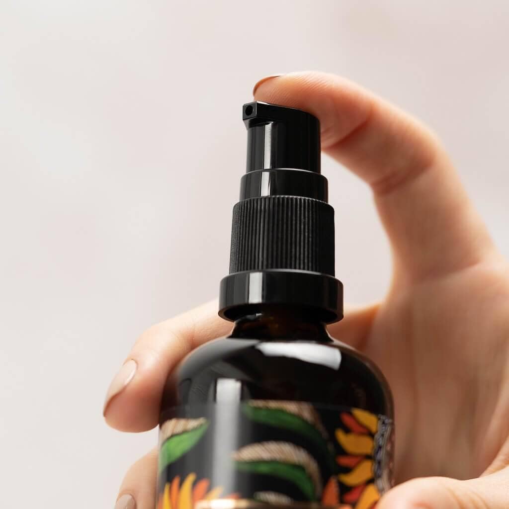 Balaayah Black Gram Body Booster – Firming Ayurvedic Body Oil for Crepey Skin | The Ayurveda Experience (3.38 fl oz)