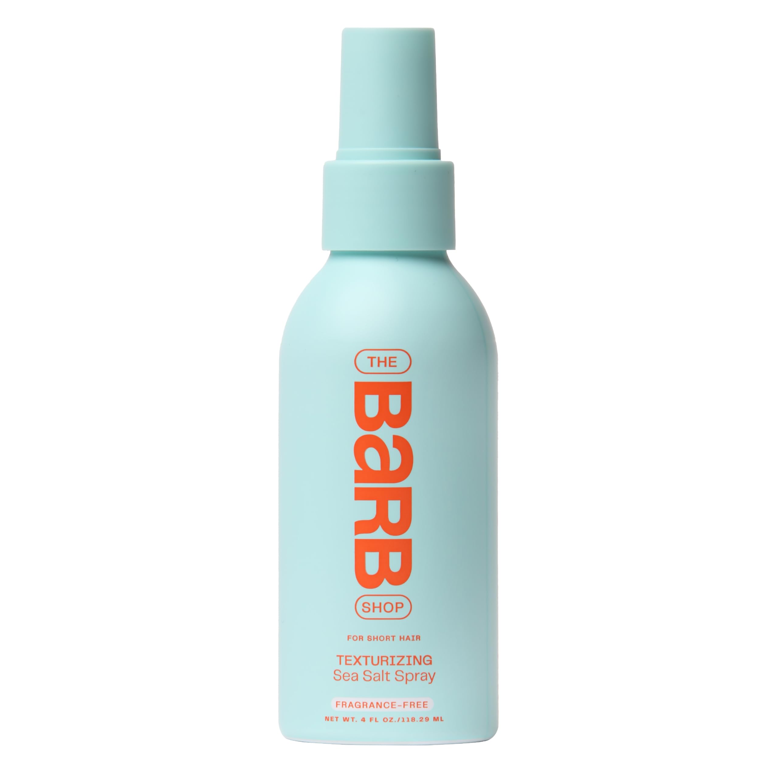 The Barb Shop Barb Sea Salt Spray – Beachy Texture, Light Hold, Fragrance Free (4 oz)