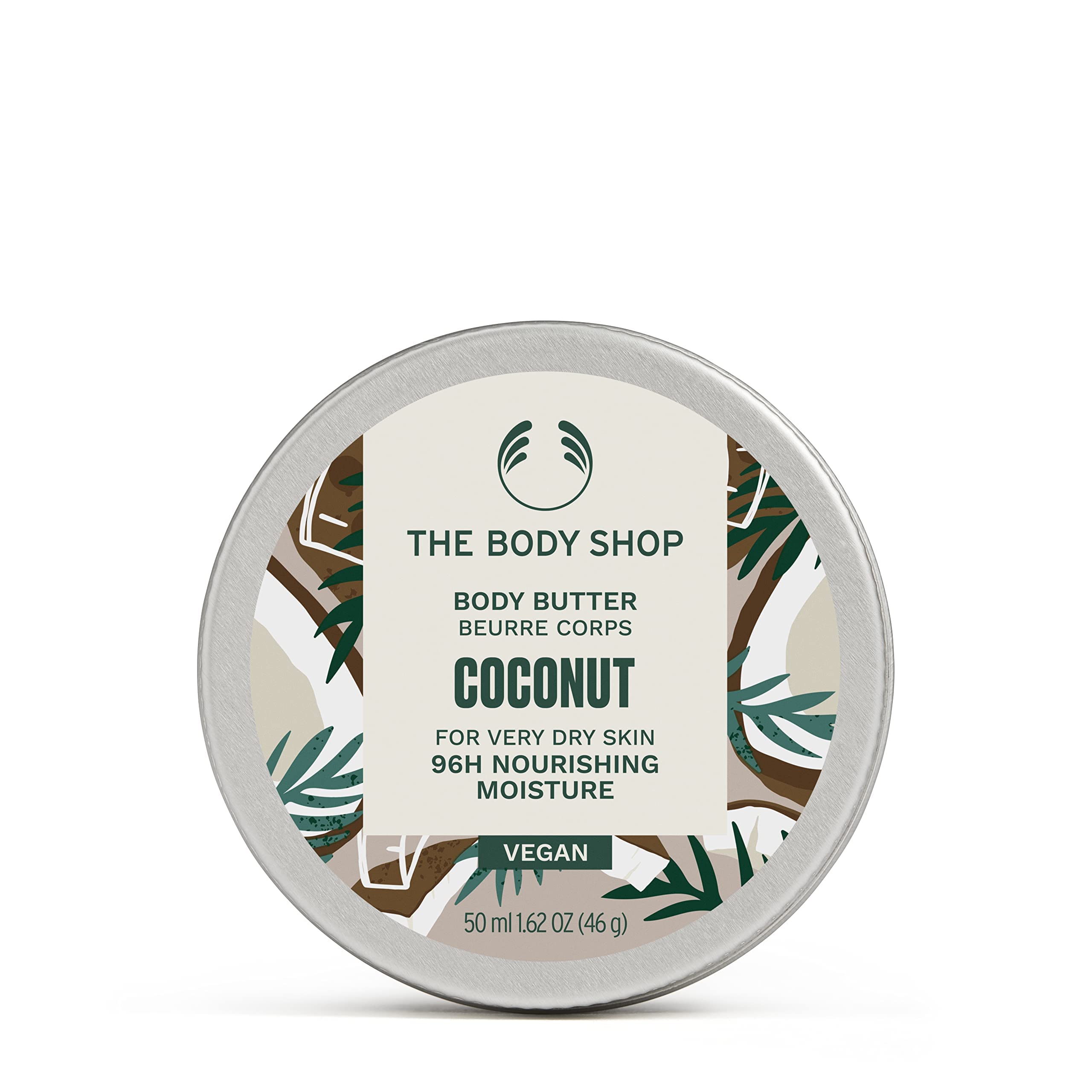 The Body Shop Coconut Body Butter - 1.69 oz | Ultra-Rich Hydration