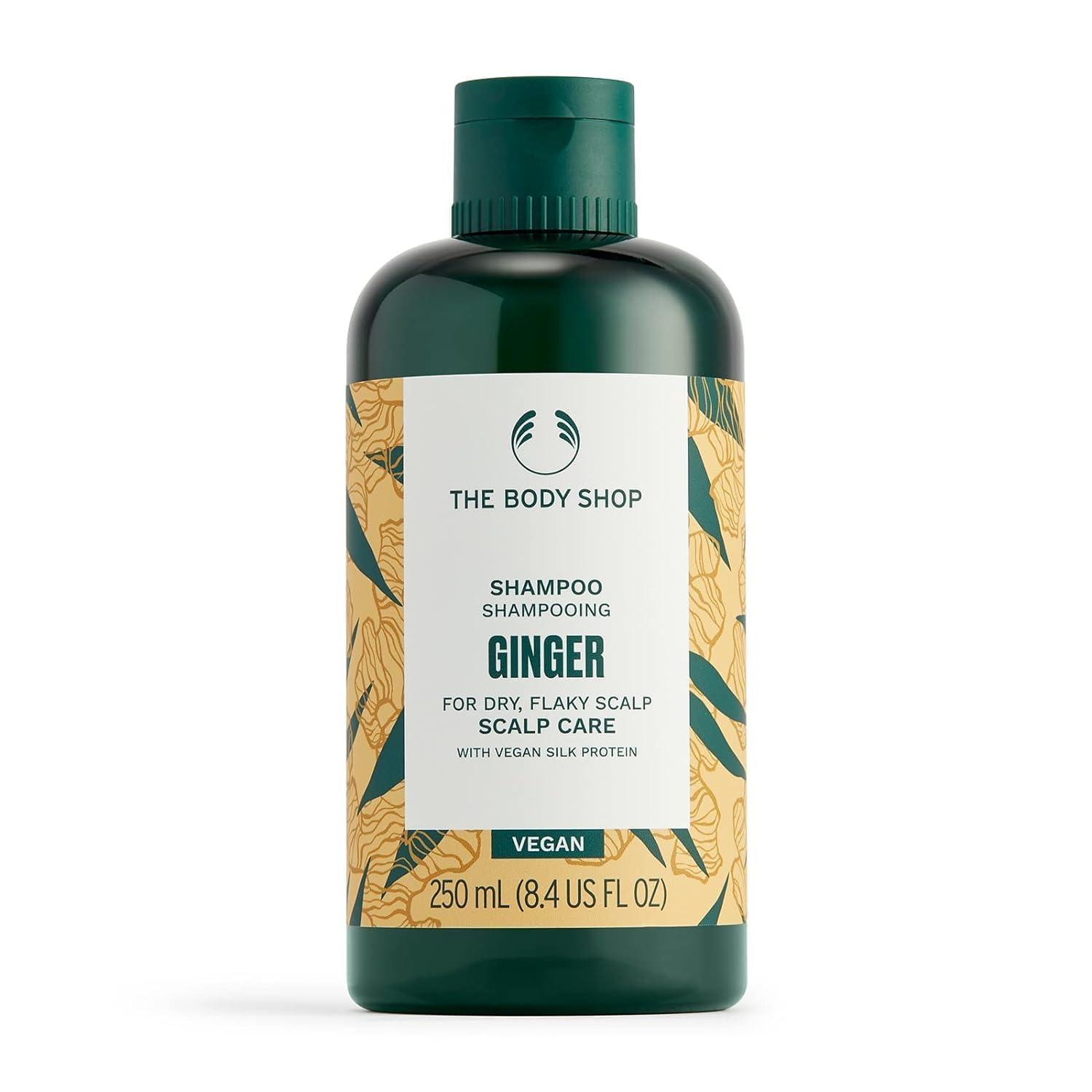 The Body Shop Ginger Anti Dandruff Shampoo 250ml | Fresh Ginger Scent