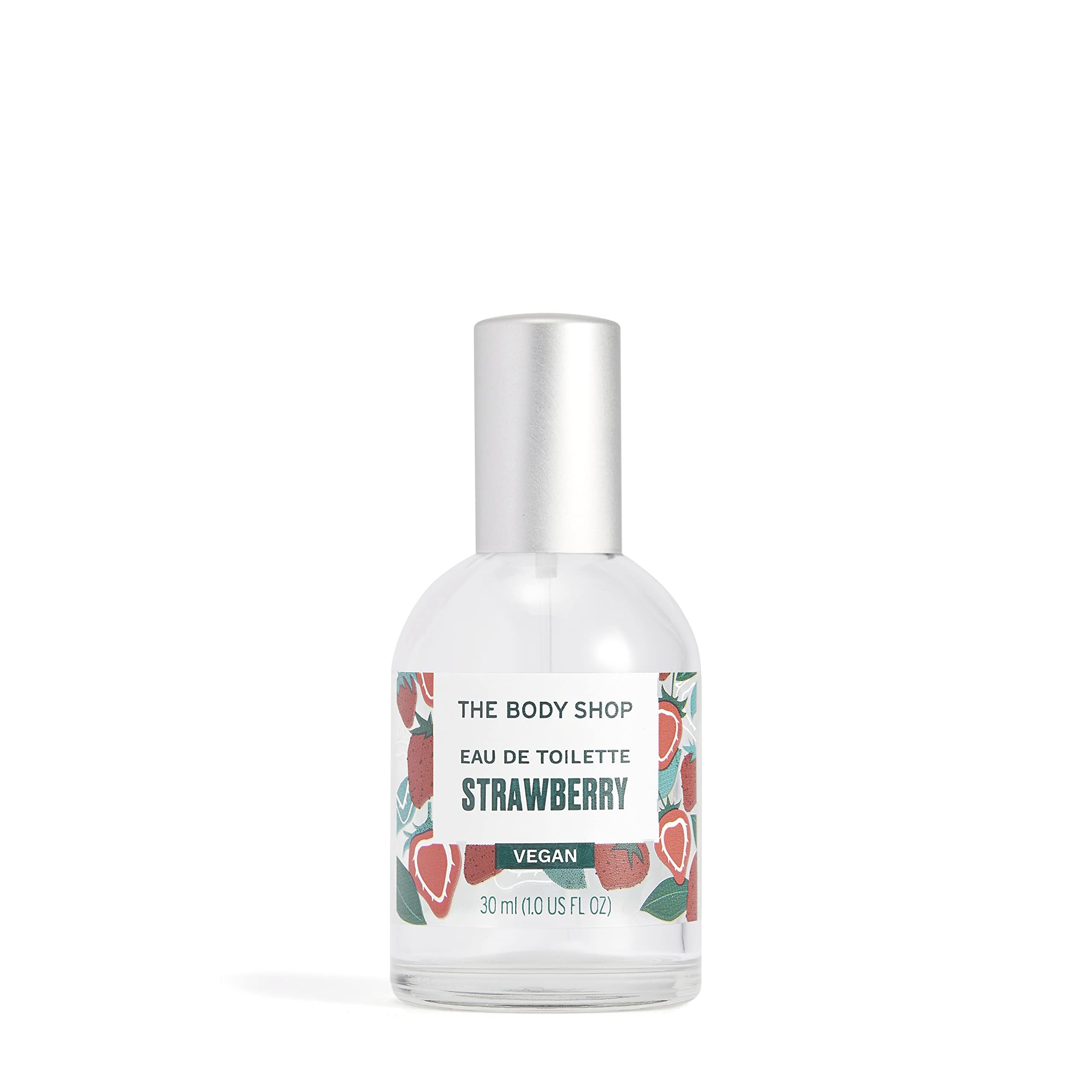 The Body Shop Strawberry Eau de Toilette, 1 Fl Oz | Long-Lasting Fruity Floral Fragrance