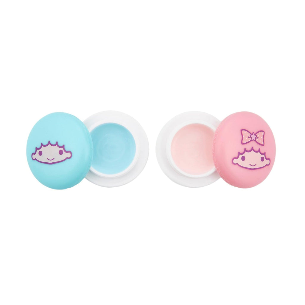 The Crème Shop Little Twin Stars Macaron Lip Balm Duo – Shea Butter & Vitamin E, Cruelty-Free