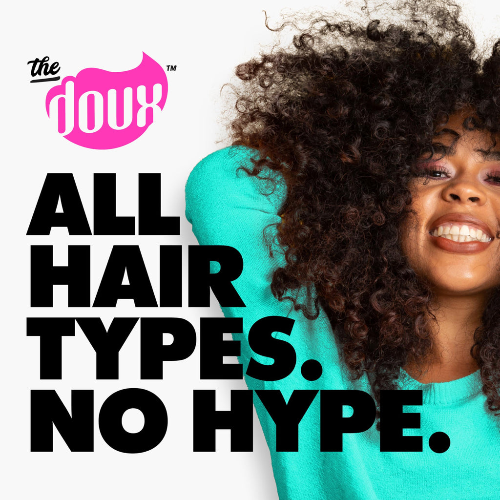 The Doux Multi-Use Mousse for Curly Hair – Texture Foam for Definition, Volume & Shine