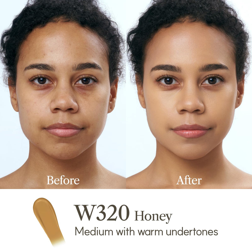 The Face Shop Ink Lasting Foundation – Full Coverage, 72-Hour Semi-Matte, Bakuchiol, N310 Almond, 0.84 Fl Oz