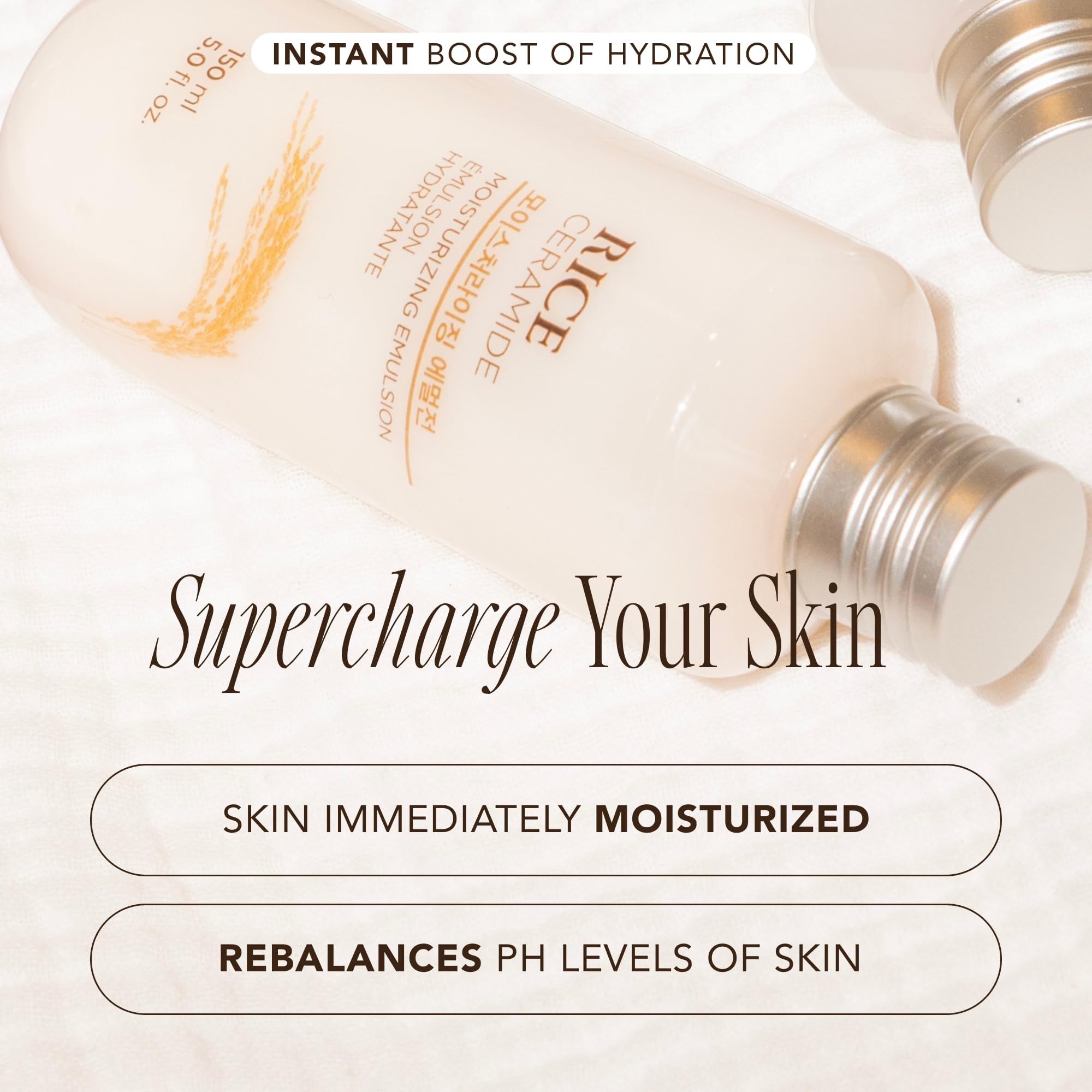 The Face Shop Rice Ceramide Moisturizing Emulsion – Lightweight Hydration & Brightening