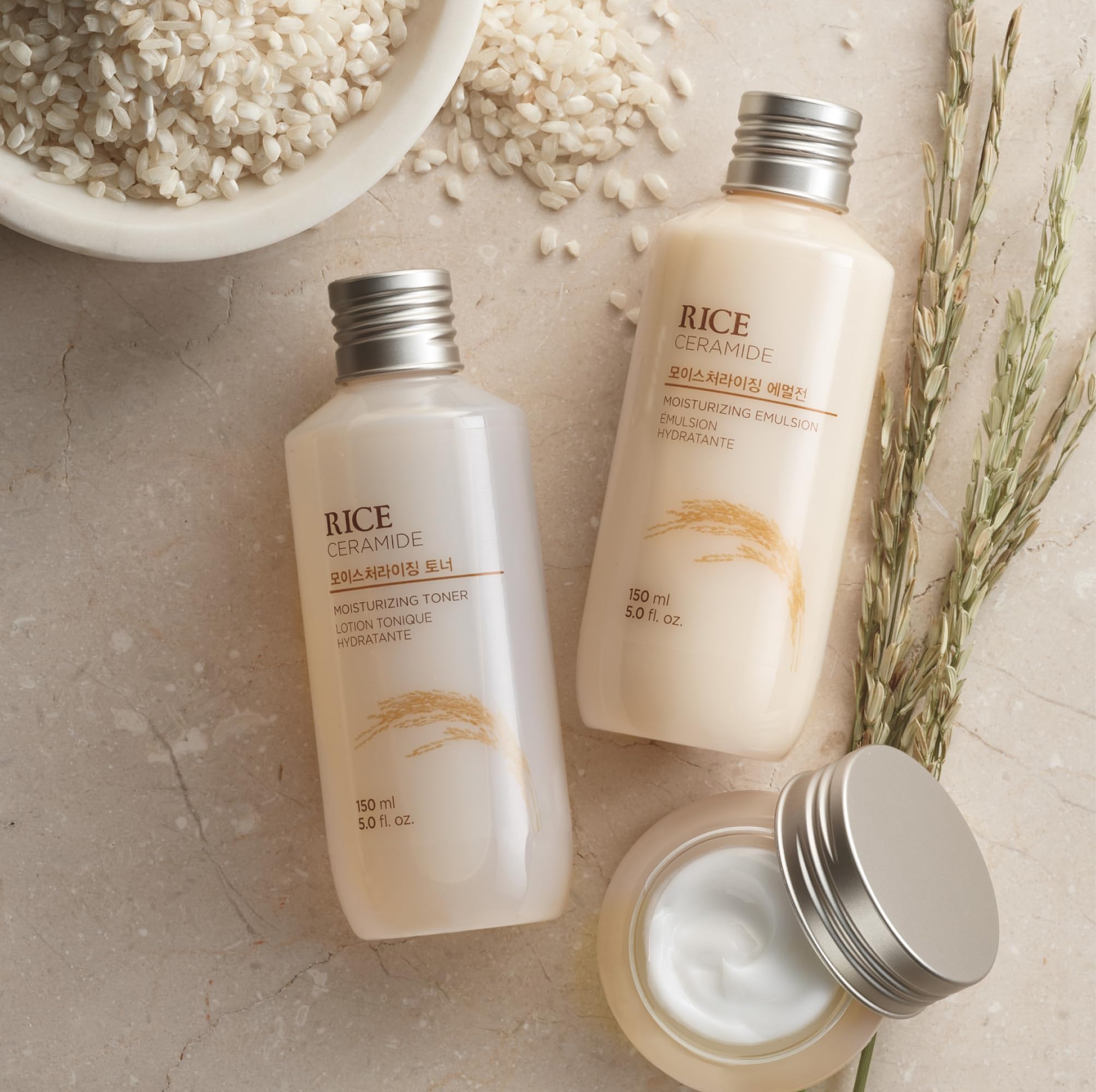 The Face Shop Rice Ceramide Moisturizing Toner | Hydration & Barrier Support