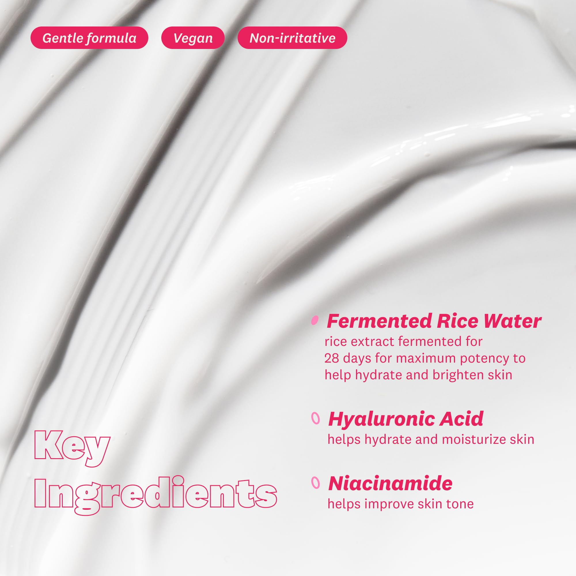 The Face Shop Rice Water Bright Vegan Cream – Instant Moisturization, Quick-Absorbing Formula