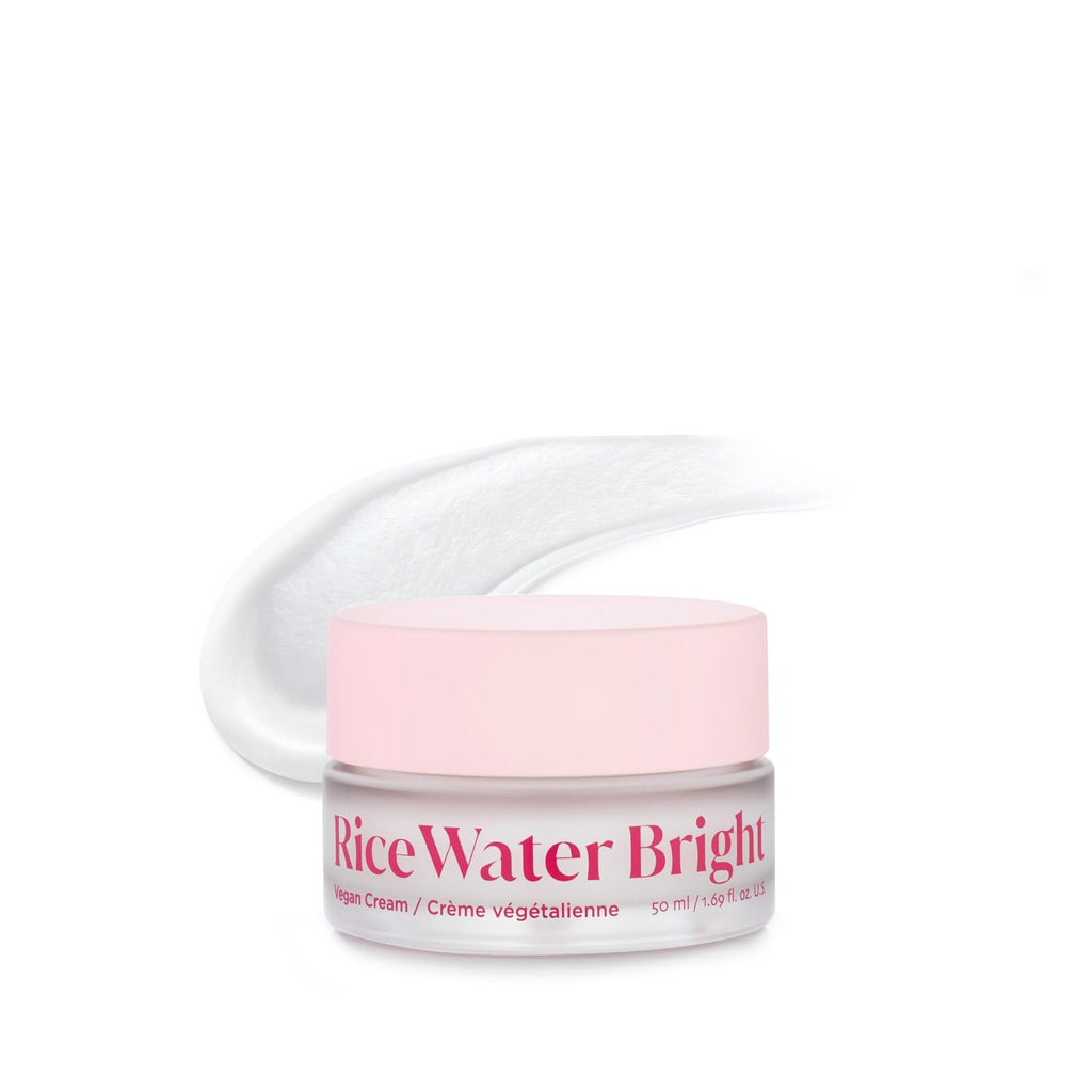 The Face Shop Rice Water Bright Vegan Cream – Instant Moisturization, Quick-Absorbing Formula