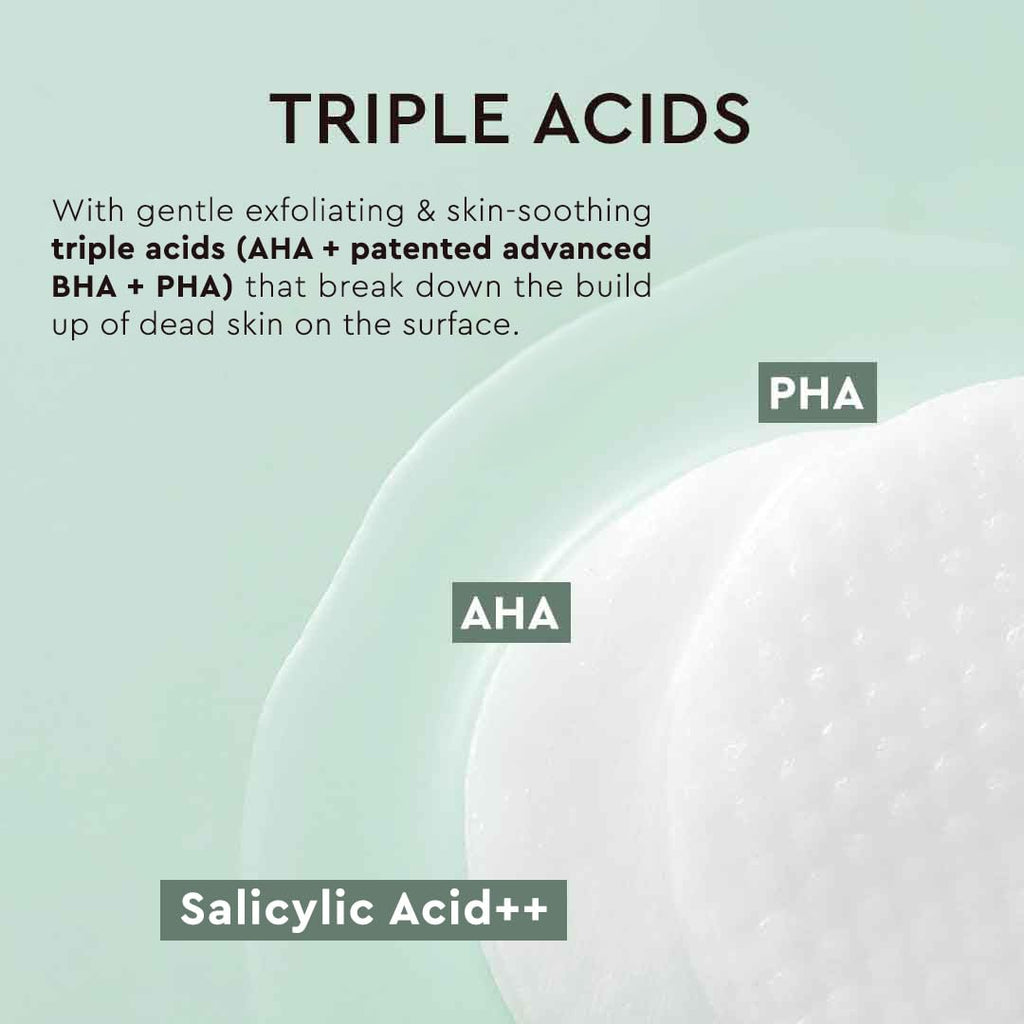 The Face Shop Tea Tree Toner Pads – Exfoliating Dual-Sided Pads for Pores & Even Tone