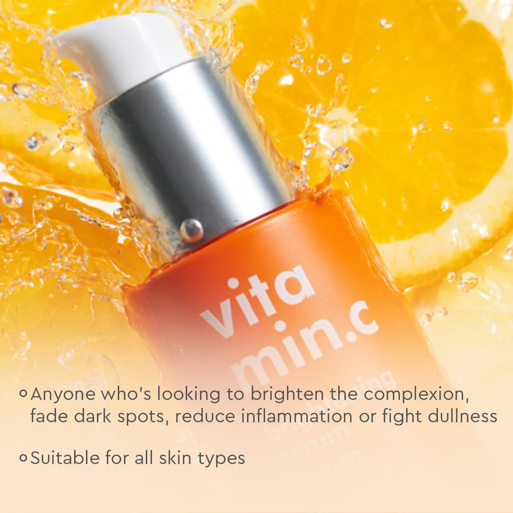 The Face Shop Vitamin C Serum – Brighten Complexion, Even Tone, Hyaluronic Acid & Niacinamide