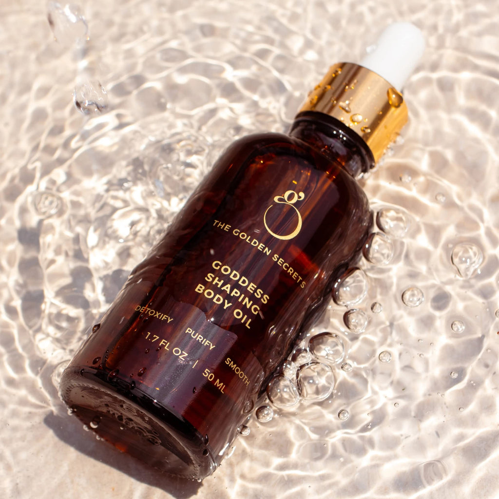 The Golden Secrets Goddess Shaping Body Oil 50ml – Firm, Smooth Skin & Circulation Boost