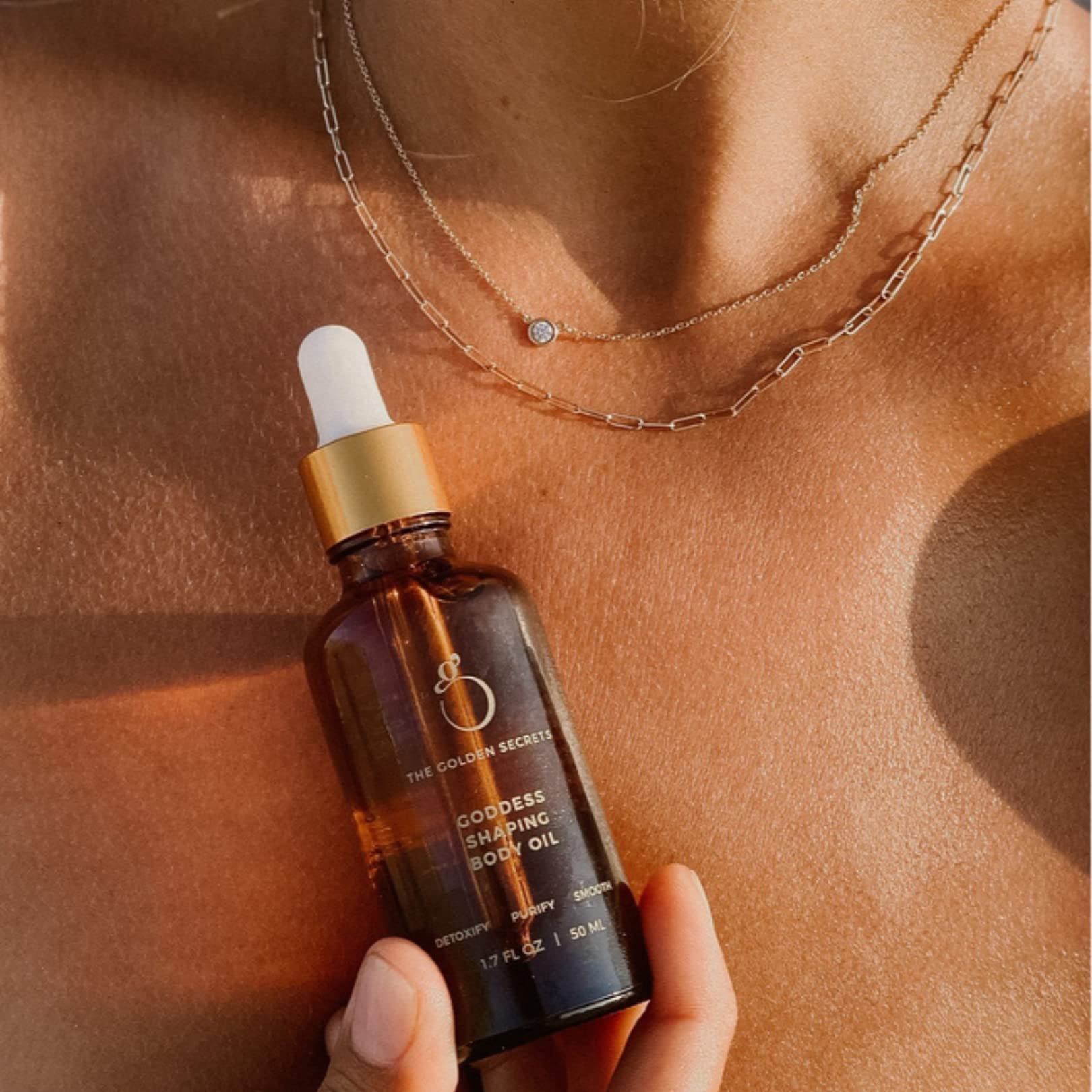 The Golden Secrets Goddess Shaping Body Oil 50ml – Firm, Smooth Skin & Circulation Boost
