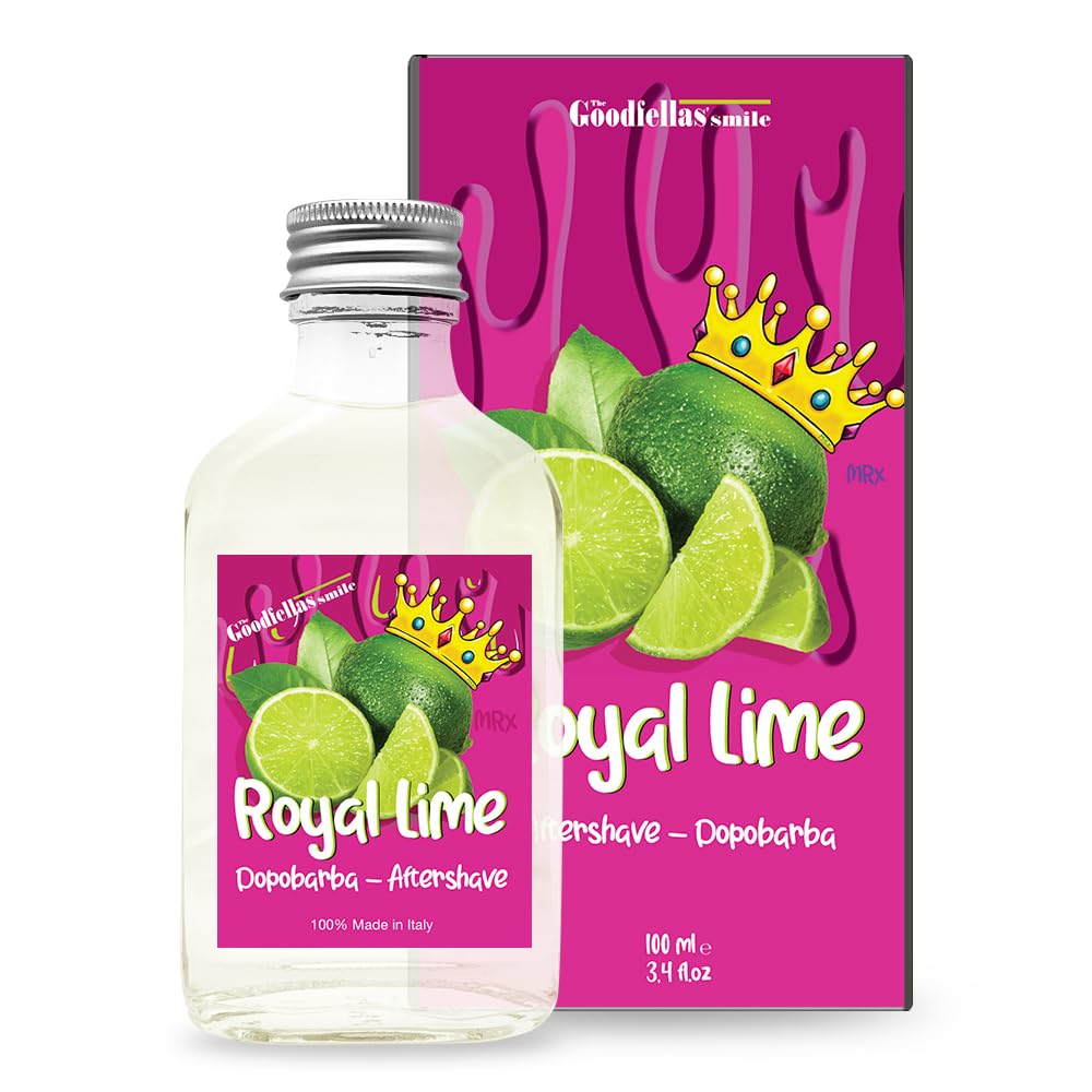 The Goodfellas' smile ROYAL LIME Aftershave Lotion 100ml – Refreshes & Tones