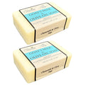 The Grecian Soap Company Clean Beauty Goat's Milk & Olive Oil Bar Soap – Chamomile & Clary Sage (2-Pack, 6oz)