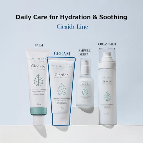 The harnay Cicaide Cream – 3.53oz Daily Moisturizer with Cica & Ceramide NP