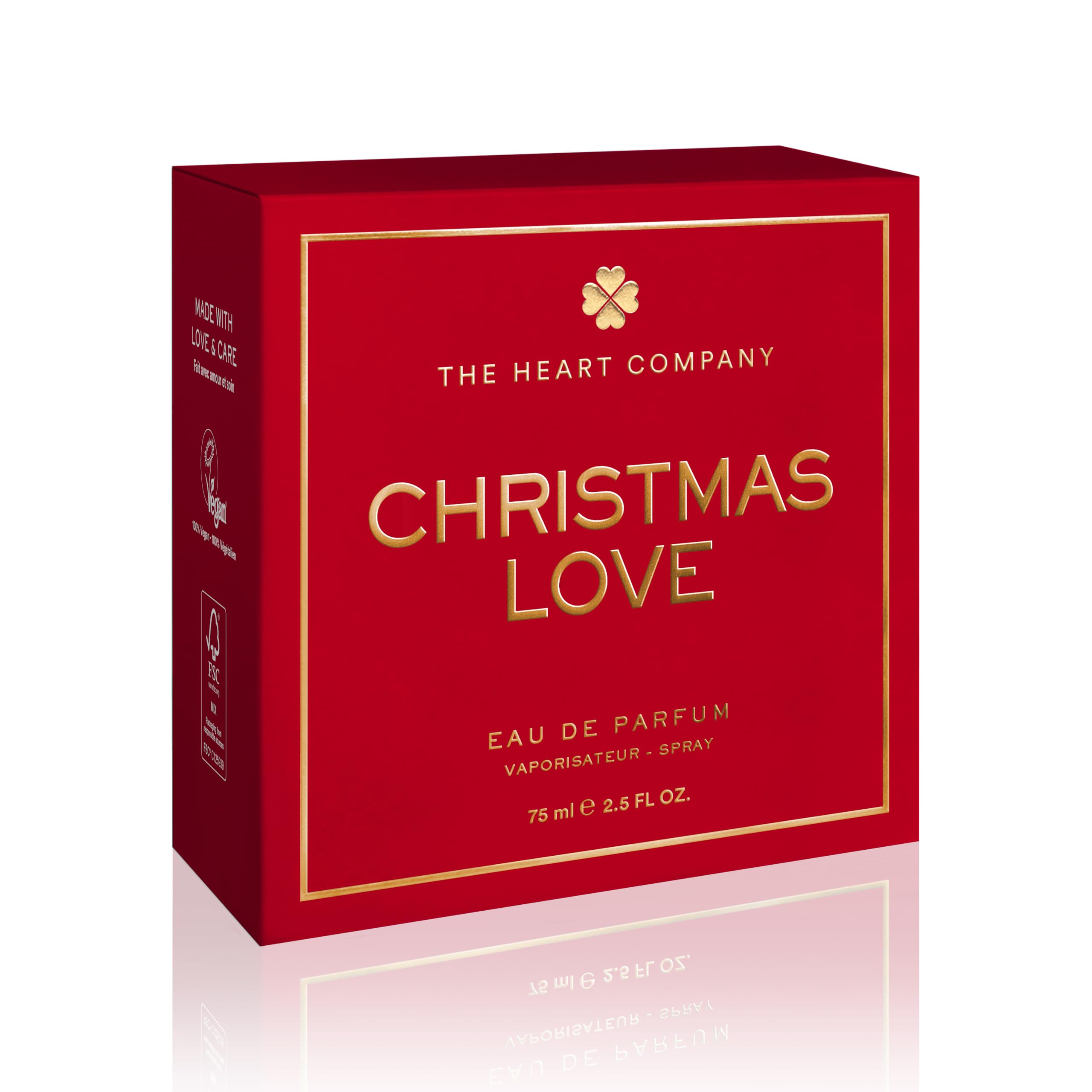CHRISTMAS LOVE Eau de Parfum – Limited Edition Vegan Holiday Perfume by The Heart Company