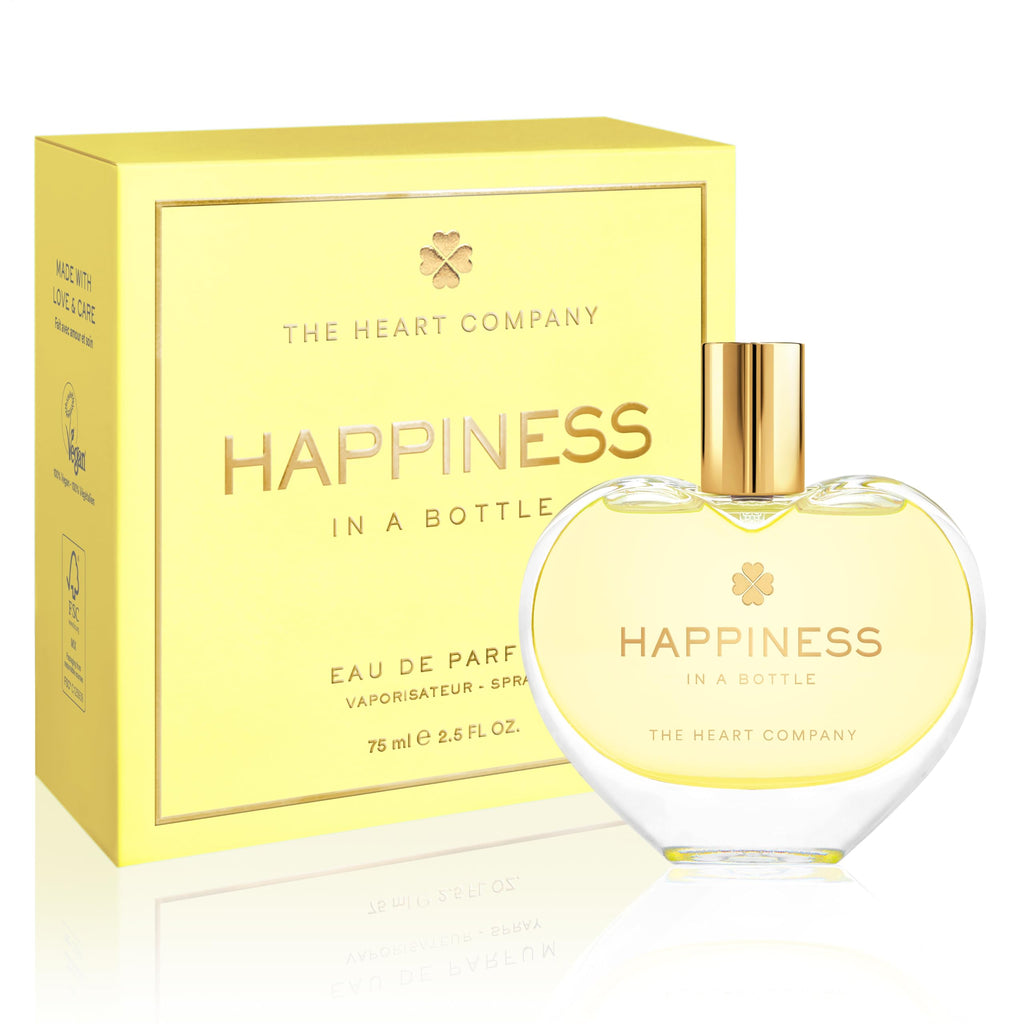 THE HEART COMPANY Happiness in a Bottle | Citrus Perfume for Women | 75ml