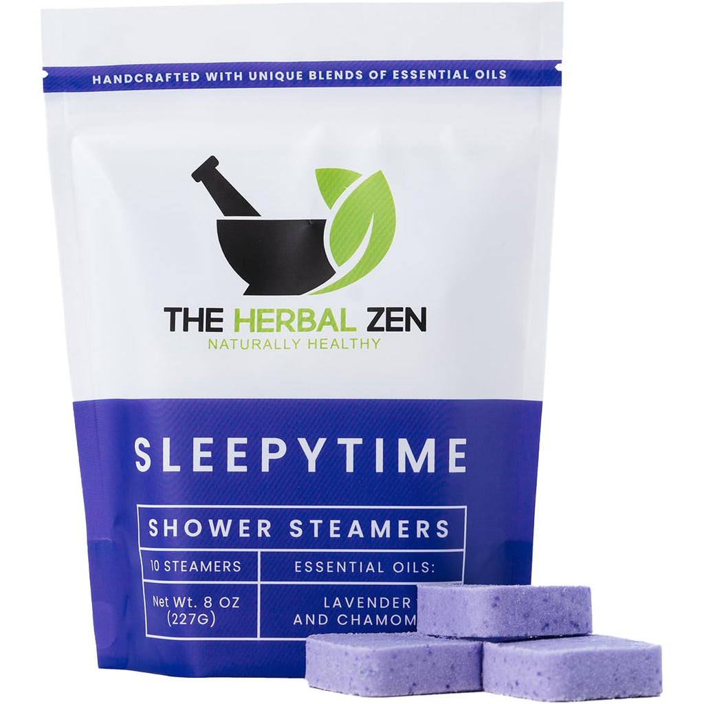 Lavender Shower Steamers Aromatherapy with Essential Oils | The Herbal Zen, Made in USA
