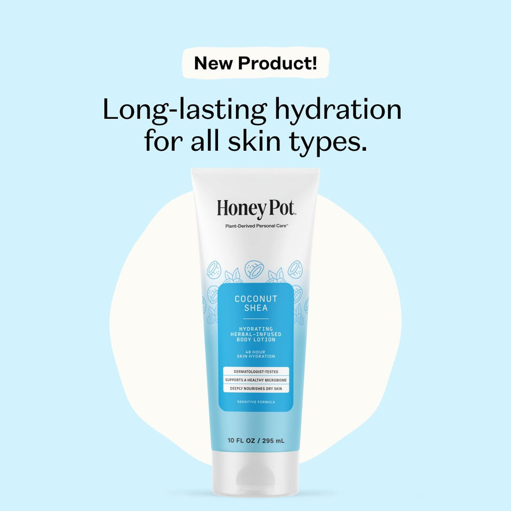 The Honey Pot Company Coconut Shea Hydrating Herbal-Infused Body Lotion