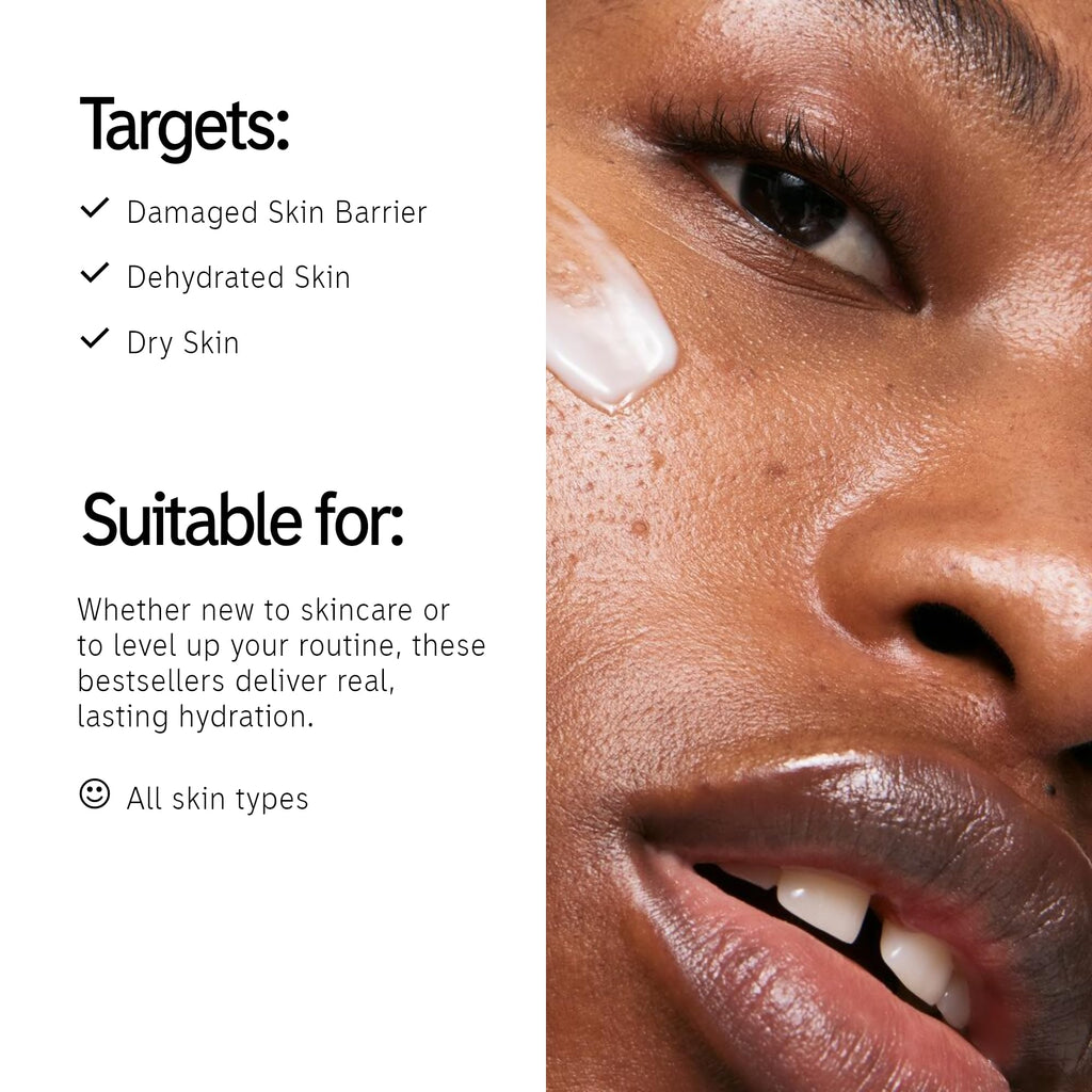 The INKEY List Glow Hard or Go Home Gift Set – Hydration Trio