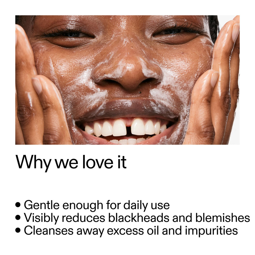 The INKEY List Salicylic Acid Cleanser – Daily Exfoliating Cleanser with 2% SA + Zinc PCA