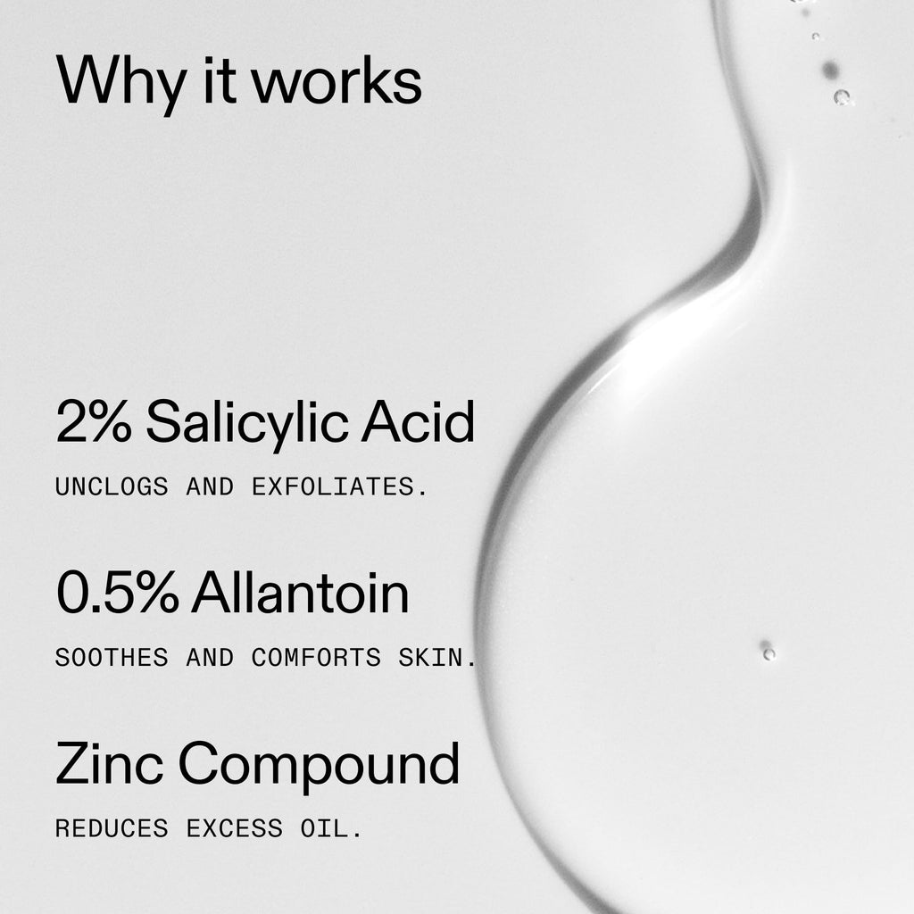 The INKEY List Salicylic Acid Cleanser – Daily Exfoliating Cleanser with 2% SA + Zinc PCA