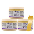 The Keys Salt Scrub – Lavender Sea Salt Exfoliator, 12 oz (Pack of 3)
