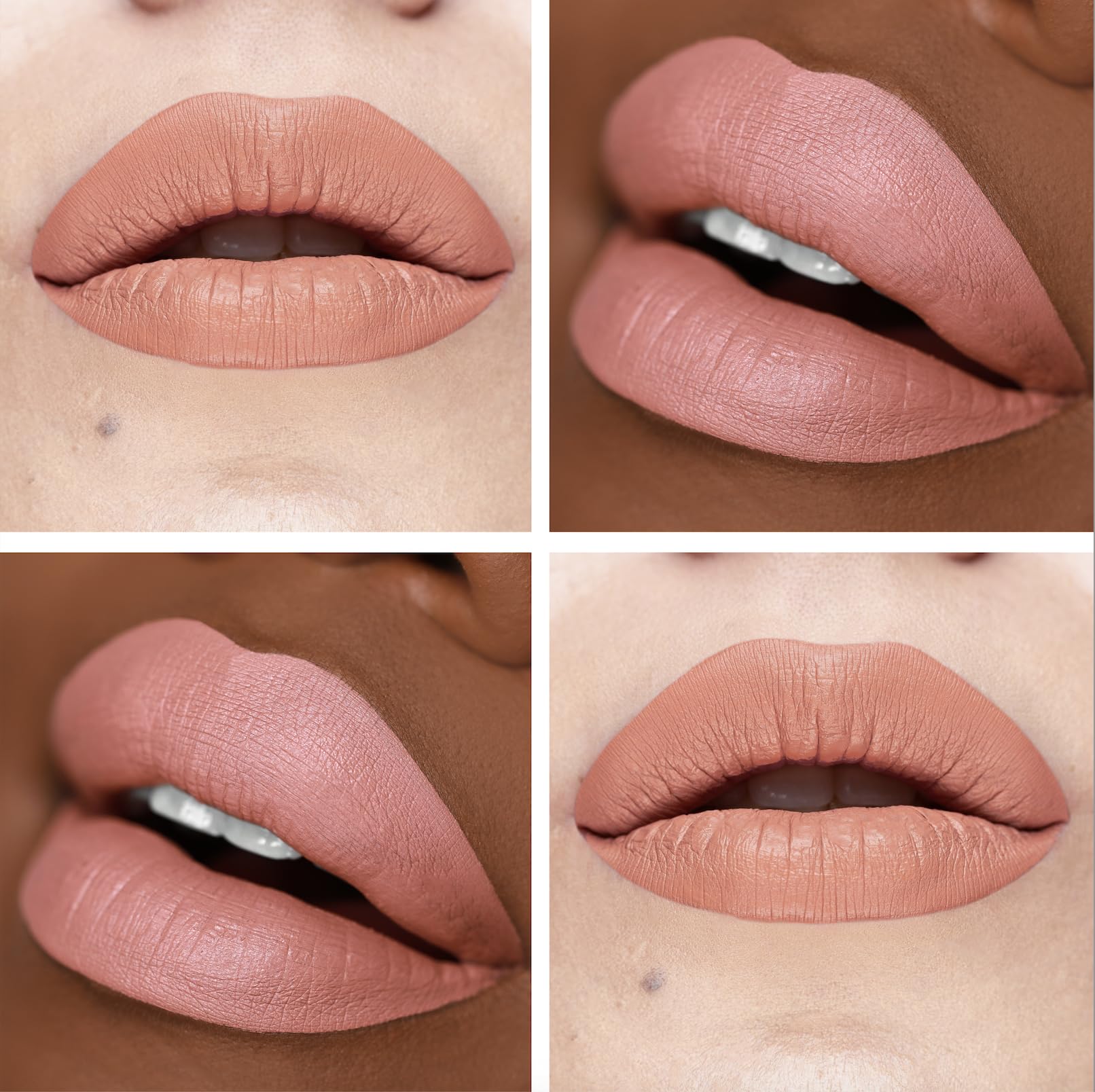 The Lip Bar Commando Nonstop Liquid Matte Lipstick – Peachy Nude, Long-Wearing, High Pigment