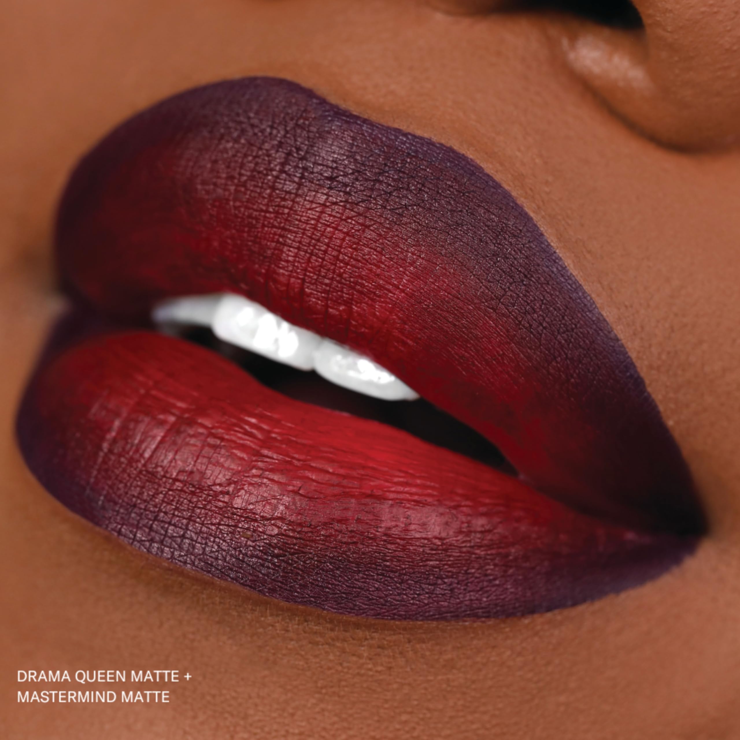 The Lip Bar Drama Queen Deep Eggplant Liquid Matte Lipstick – High-Pigment, Long-Wearing, Vegan & Cruelty-Free