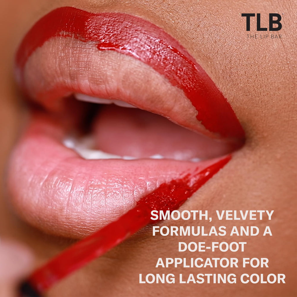 The Lip Bar Nonstop Liquid Matte Lipstick Mini 2-Pack – Rebel & Prima Donna (0.24 fl oz each) – Vegan
