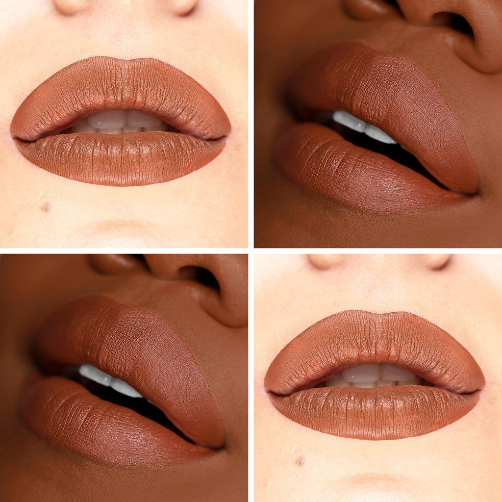 The Lip Bar Nonstop Liquid Matte Lipstick Mini 2-Pack: Naturalista + Low Key | Long-Lasting, Jojoba Oil, Vitamin E, Vegan