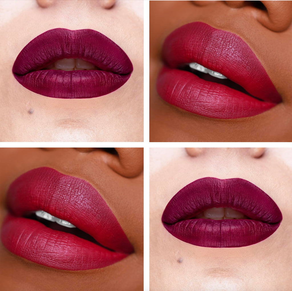 The Lip Bar Nonstop Liquid Matte Lipstick Mini 2-Pack: Muse & Rebel (Deep Berry + Deep Burgundy)