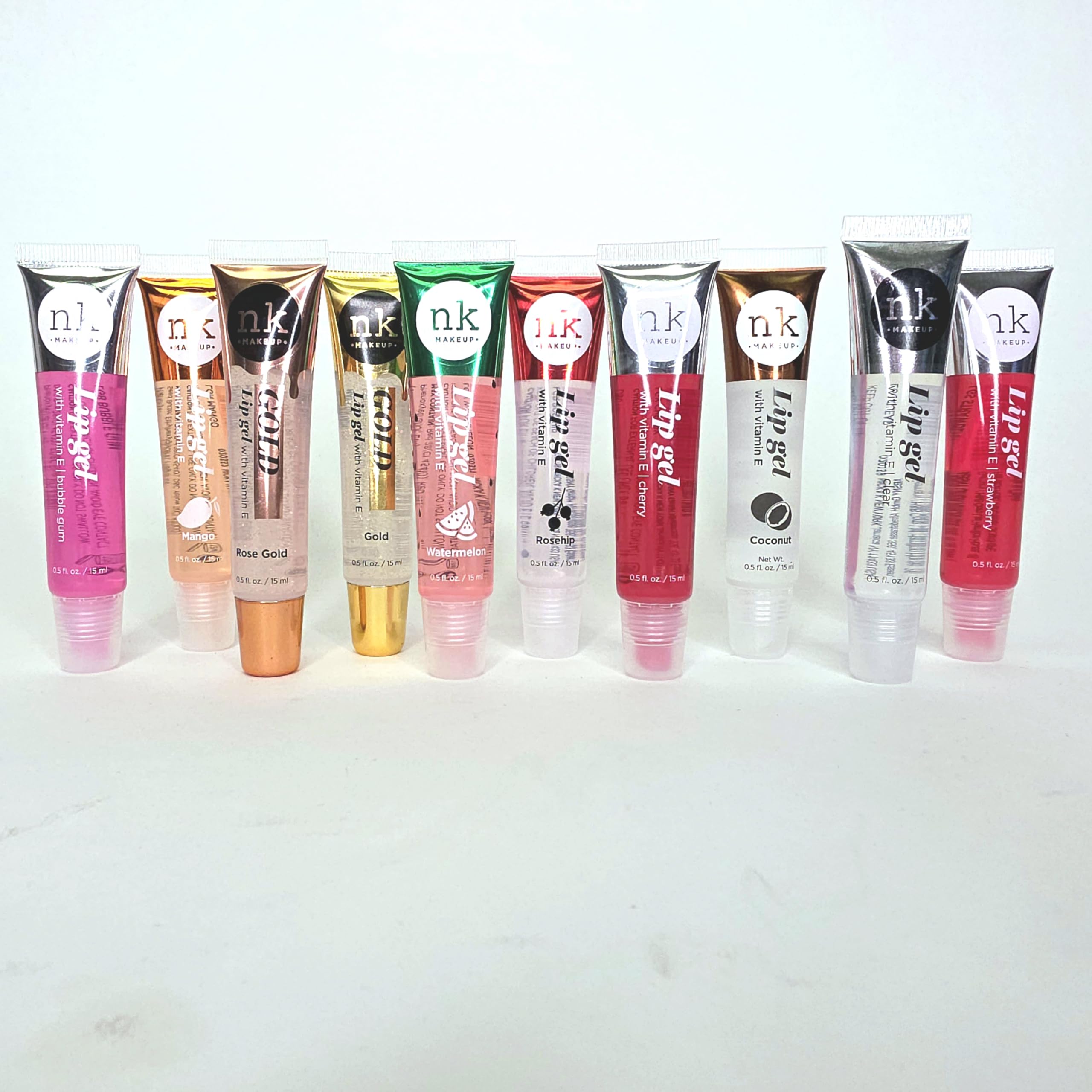 The Make-Up Artist Project: 10 Lip Gloss Bundle – Vitamin E & Glossy Finish