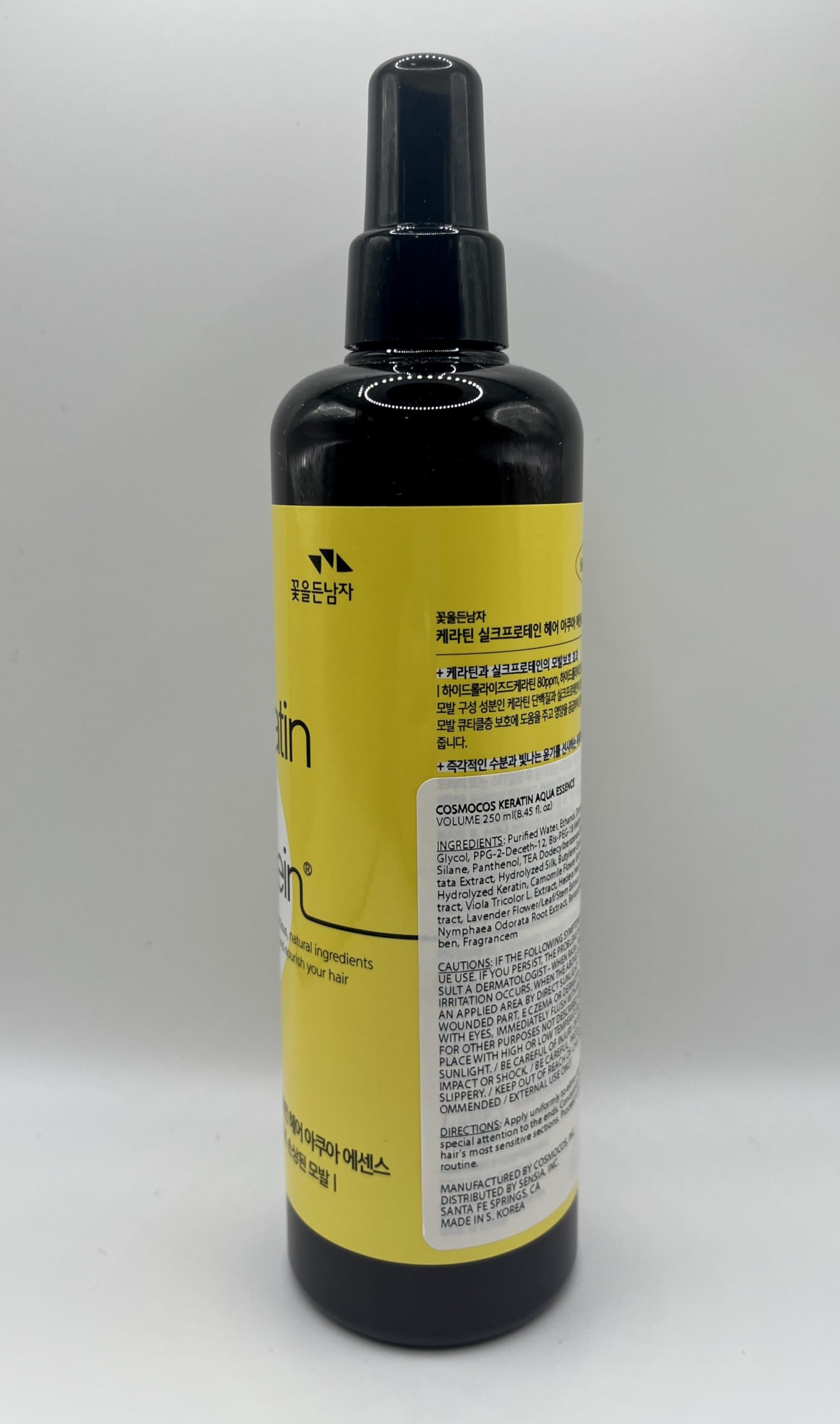 The Man Company Keratin SilkProtein Hair Aqua Essence 250ml – Water Type Treatment