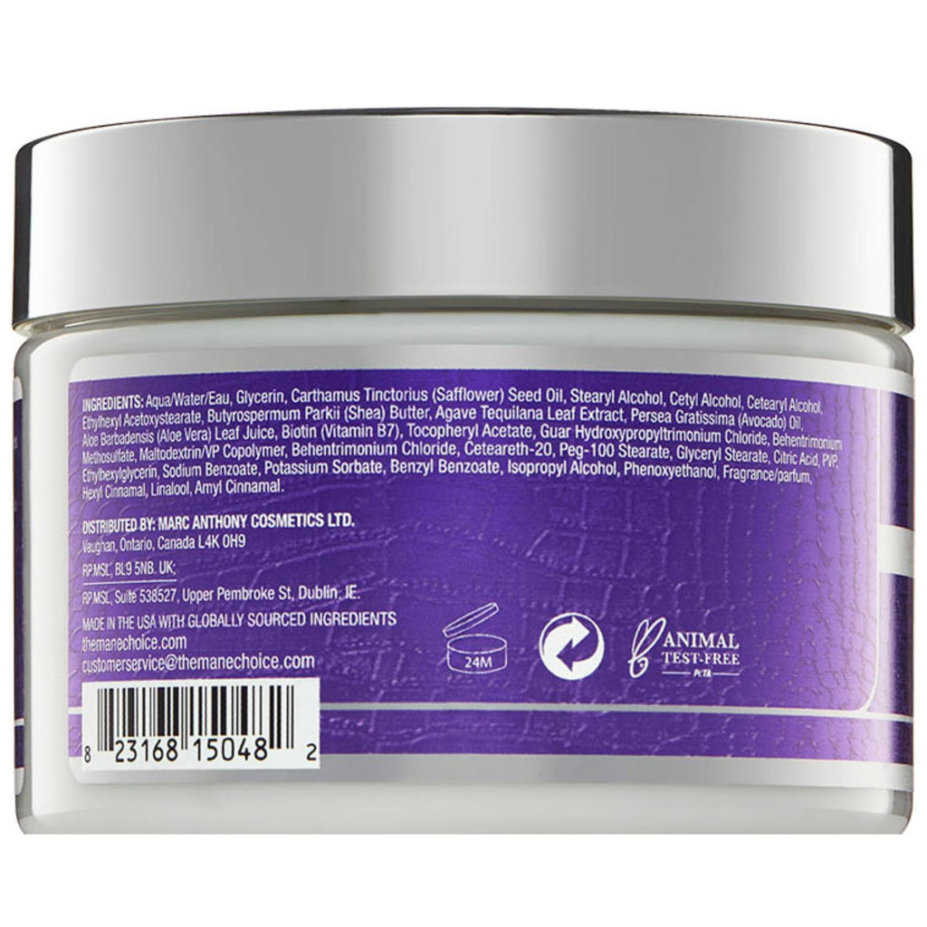 The Mane Choice Alpha Curly As Can Be Curl Defining Cream – 12 oz, Biotin & Vitamin E, Paraben-Free