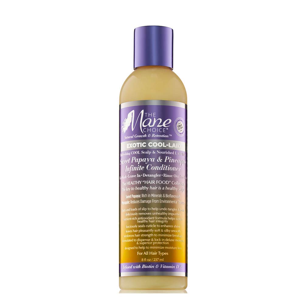 The Mane Choice Exotic Cool-Laid 4-in-1 Conditioner Sweet Papaya & Pineapple – 8 oz