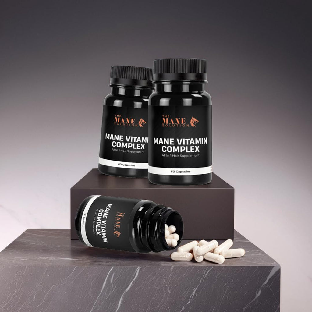 The Mane Vitamin Complex — Hair Growth Supplement for Stronger, Fuller Hair (60 Capsules)